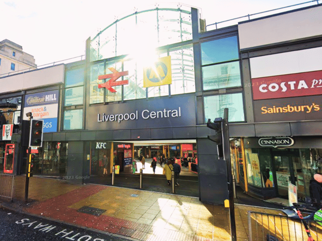 Liverpool Central station. Image: Google Street View