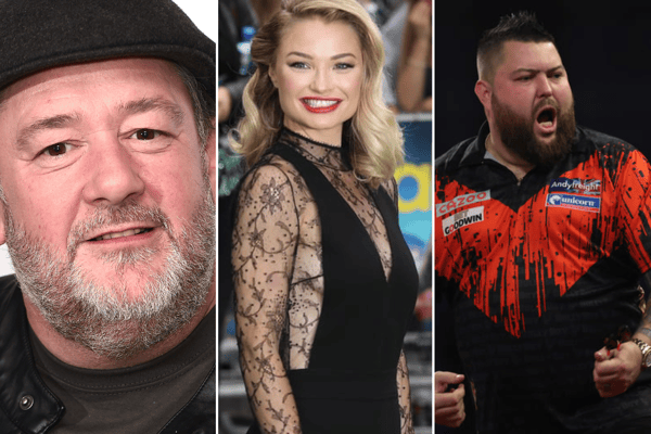 Johnny Vegas, Emma Rigby and Michael Smith