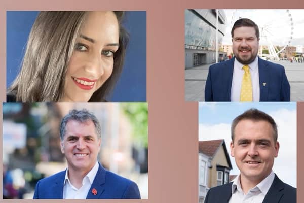 The four candidates for Liverpool City Region Metro Mayor