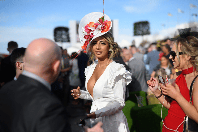 Ladies Day at the Grand National 2022. Image: Oli Scarff/Getty/AFP