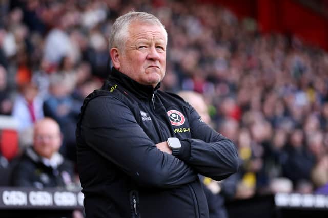 Chris Wilder. (Photo by Alex Livesey/Getty Images)