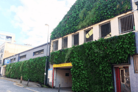 Parr Street green wall, Liverpool. Image: Liverpool City Council