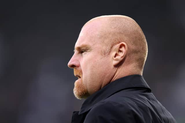 Everton manager Sean Dyche. (Photo by George Wood/Getty Images)