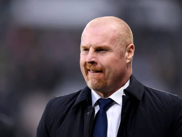 Everton manager Sean Dyche. (Photo by George Wood/Getty Images)