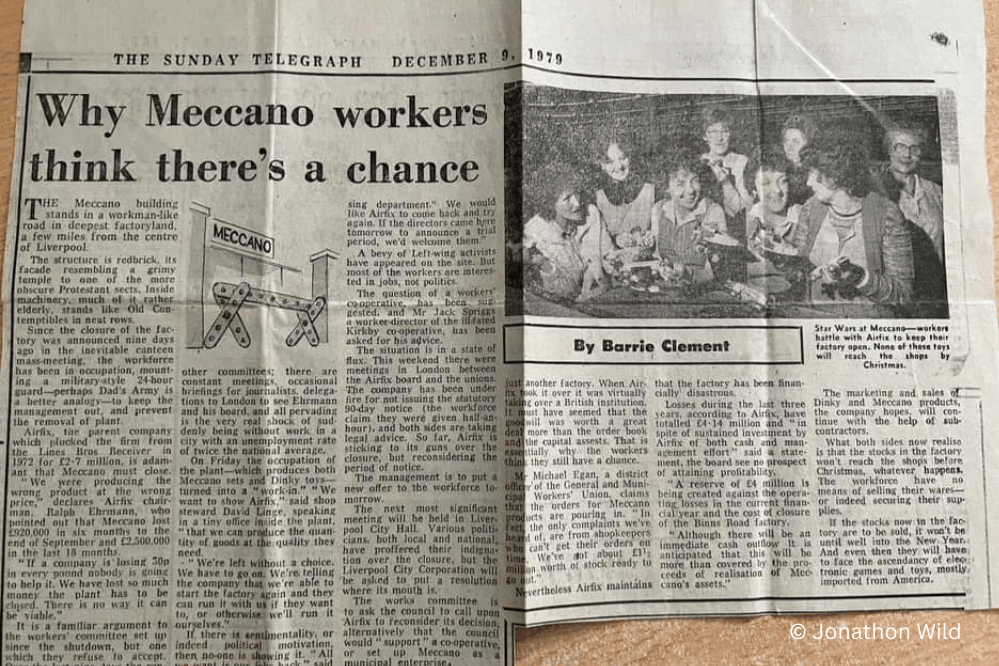 Inside the final days of Liverpool's lost Meccano factory