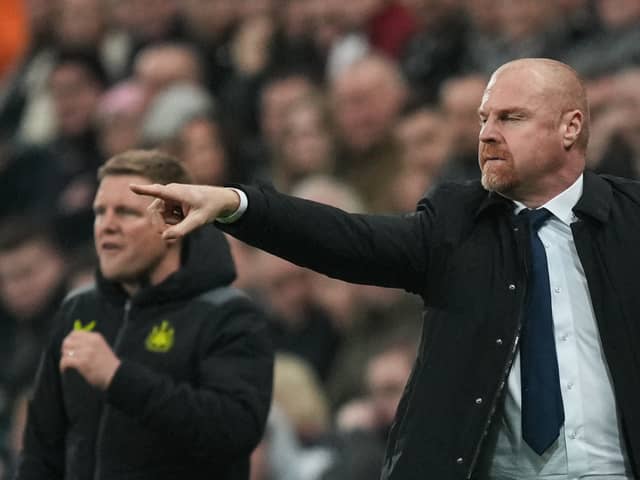 Sean Dyche. (Photo by ANDY BUCHANAN/AFP via Getty Images)