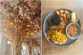 I visited The Florist Liverpool to try their new spring menu. Image: Emma Dukes