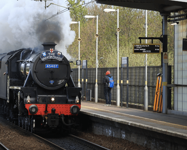 Classic steam engine visits Liverpool. Image: Ian Fairbrother