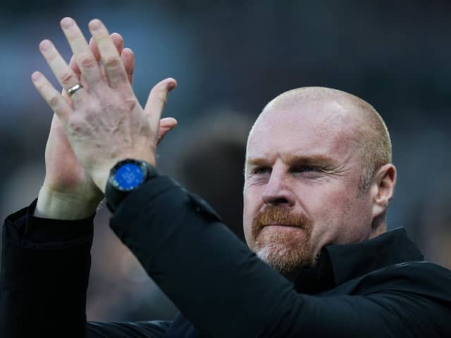 Everton manager Sean Dyche. (Photo by ANDY BUCHANAN/AFP via Getty Images)