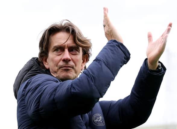 Luton manager Thomas Frank. (Photo by Richard Heathcote/Getty Images)