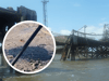 'Emergency action' - video footage appears to shows River Mersey oil spill