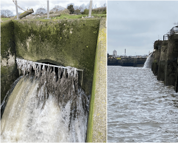 The Mersey Estuary is facing 'extreme' pollution. Image: Durham University/Canva