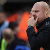 Everton manager Sean Dyche. (Photo by HENRY NICHOLLS/AFP via Getty Images)