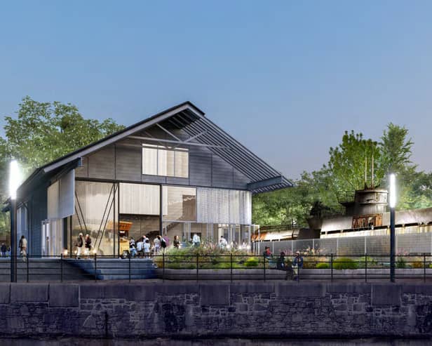 Plans for new U-Boat Museum. Credit: MGMA Architects
