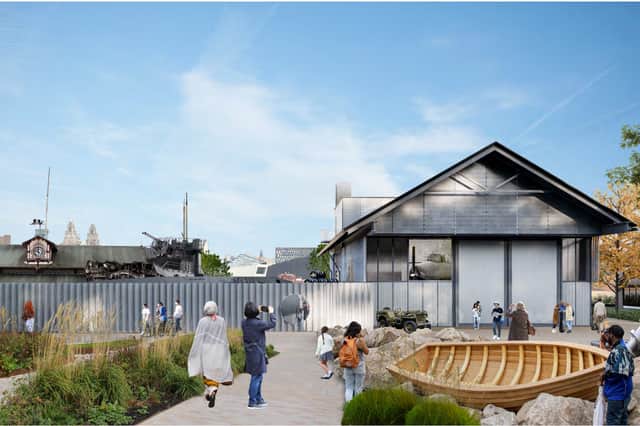 Plans for new U-Boat Museum. Credit: MGMA Architects