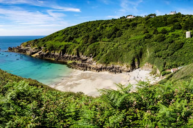 Petit Bot Bay from the cliff path, Guernsey. Image: Emel/stock.adobe