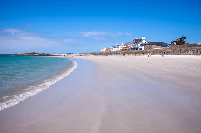 Cobo beach, Guernsey. Image: Delphotostock/stock.adobe.com
