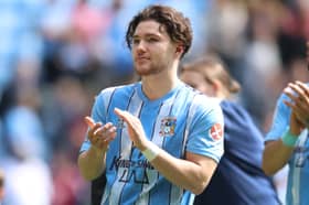 Coventry midfielder Callum O'Hare.  (Photo by Nathan Stirk/Getty Images)