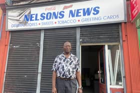 Nelson Shardey, 75, ran Nelsons News on Borough Road in Seacombe for 31 years from 1991 to 2022. Photo: Ed Barnes