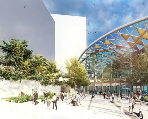 What new Liverpool Central station could look like. Image: Liverpool Council