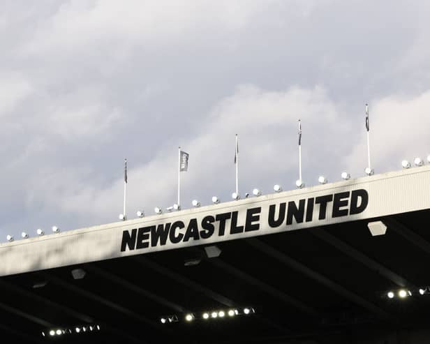 General view inside St James' Park prior to the Premier League match between Newcastle United and Luton Town.  (Photo by Matt McNulty/Getty Images)