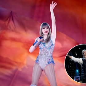 Paul McCartney has been tipped to perform with Taylor Swift at Anfield on June 13. Images via Getty
