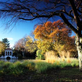 Birkenhead Park in Autumn