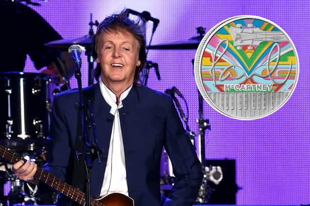 'Huge honour' as Sir Paul McCartney appears on commemorative £5 coin.