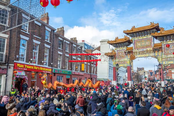 Chinese New Year in Liverpool.