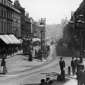 Lord Street in Liverpool, circa 1900. (Photo by London Stereoscopic Company/Hulton Archive/Getty Images)