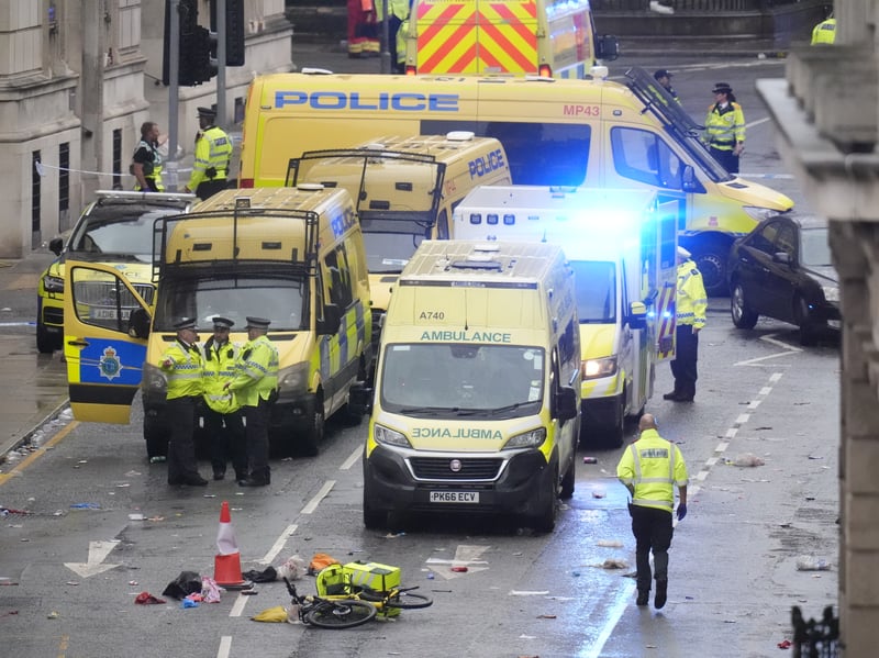 Emergency response in Liverpool after a car ploughs into the crowd at ...