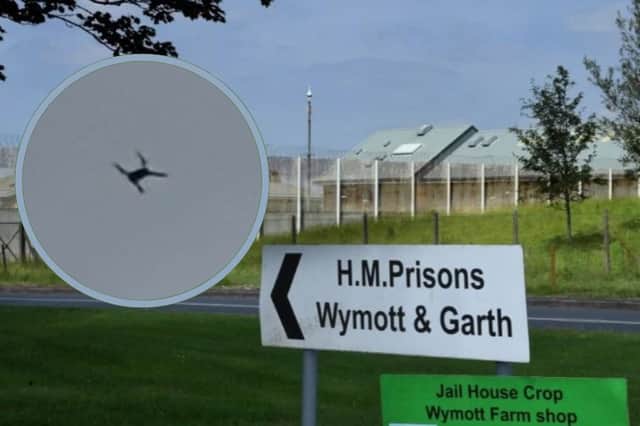 Residents in the area say drones are often spotted making drop-offs at HM Prisons Wymott and Garth in Ulnes Walton, near Leyland