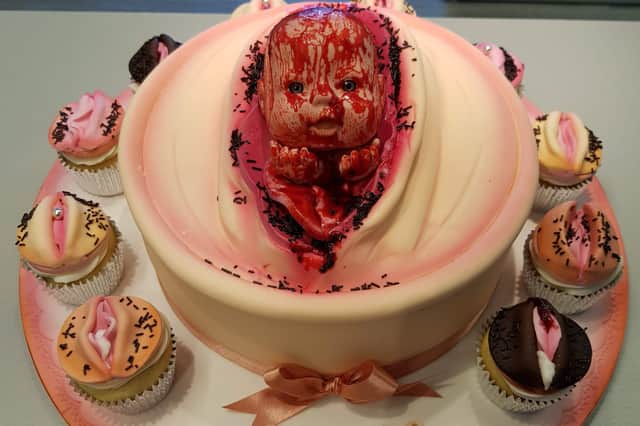 Liverpool baker shares bizarre 'female anatomy' baby shower request