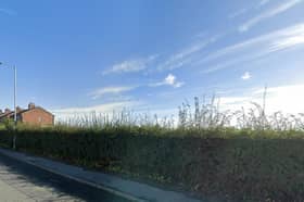 The site by Weathercock Hill Farm.