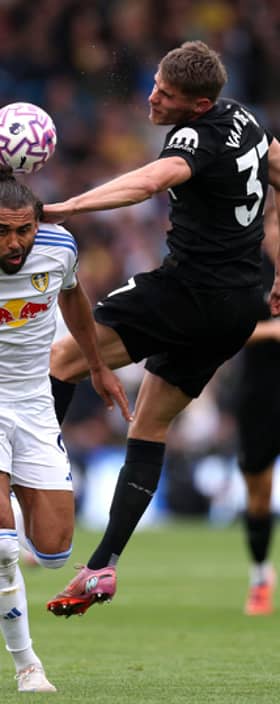 DEFENCE: Of Leeds United's home record from Dominic Calvert-Lewin, above.