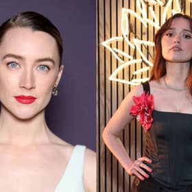 Saoirse Ronan & Aimee Lou Wood.