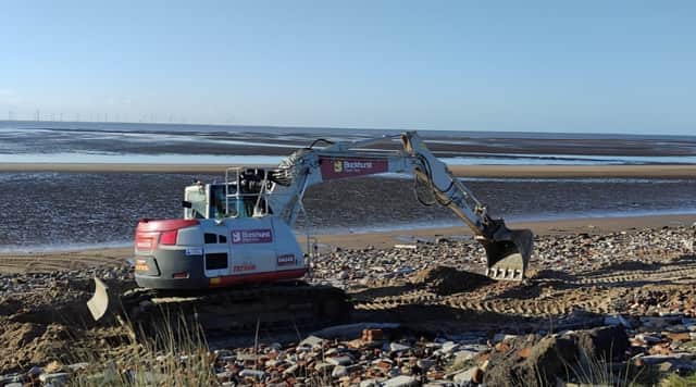 Work starts on repurposing treasure trove of history on ‘Blitz beach’