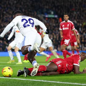 Leeds United won an important penalty against Liverpool for a foul on Willy Gnonto.