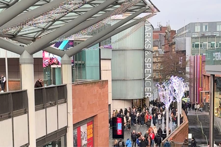 Marks & Spencer Liverpool ONE Christmas 2025 opening hours