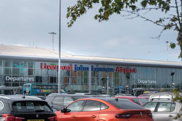 Liverpool John Lennon Airport.