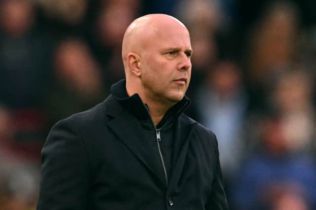 Liverpool boss Arne Slot. (Photo by Oli SCARFF / AFP via Getty Images)