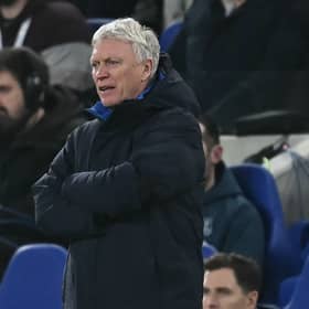 Everton boss David Moyes.  (Photo by Paul ELLIS / AFP via Getty Images) 