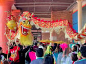 Chinese New Year parade.