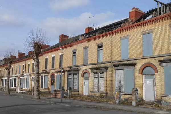 Vacant homes in Liverpool.