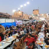 The Grand Iftars are currently underway in Gaza and Syria and have been carried out across Iraq, Pakistan, Somalia, Sudan and Yemen.