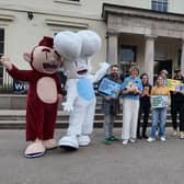 Authors and MC Grammar at World Book Day 2026's flagship event hosted by The Reader in Liverpool.