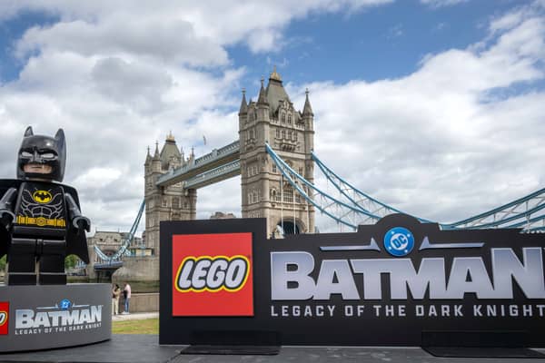 The installations brought a slice of Gotham City to central London.
