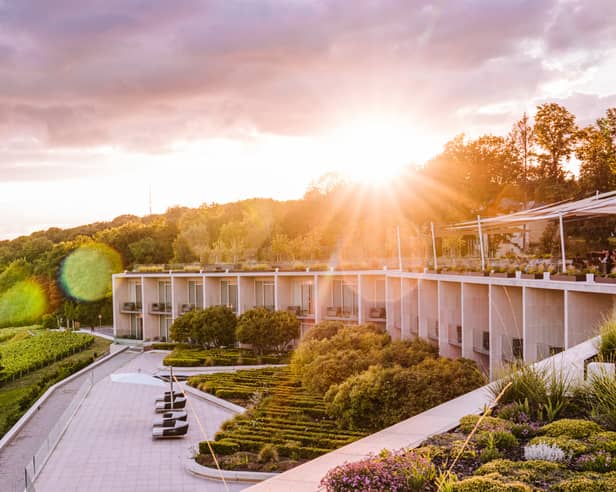 Royal Champagne Hotel & Spa overlooking the Marne Valley vineyards