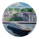Painter Tai Shan Schierenberg reinterprets celebrated Greenwich riverscapes to mark Scenic Eclipse II's