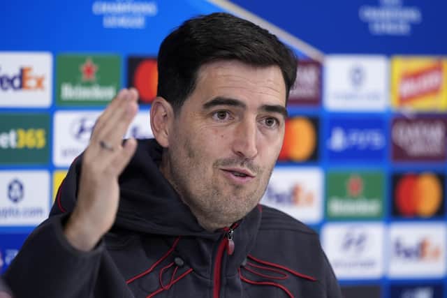 Andoni Iraola (Peter Byrne/PA).